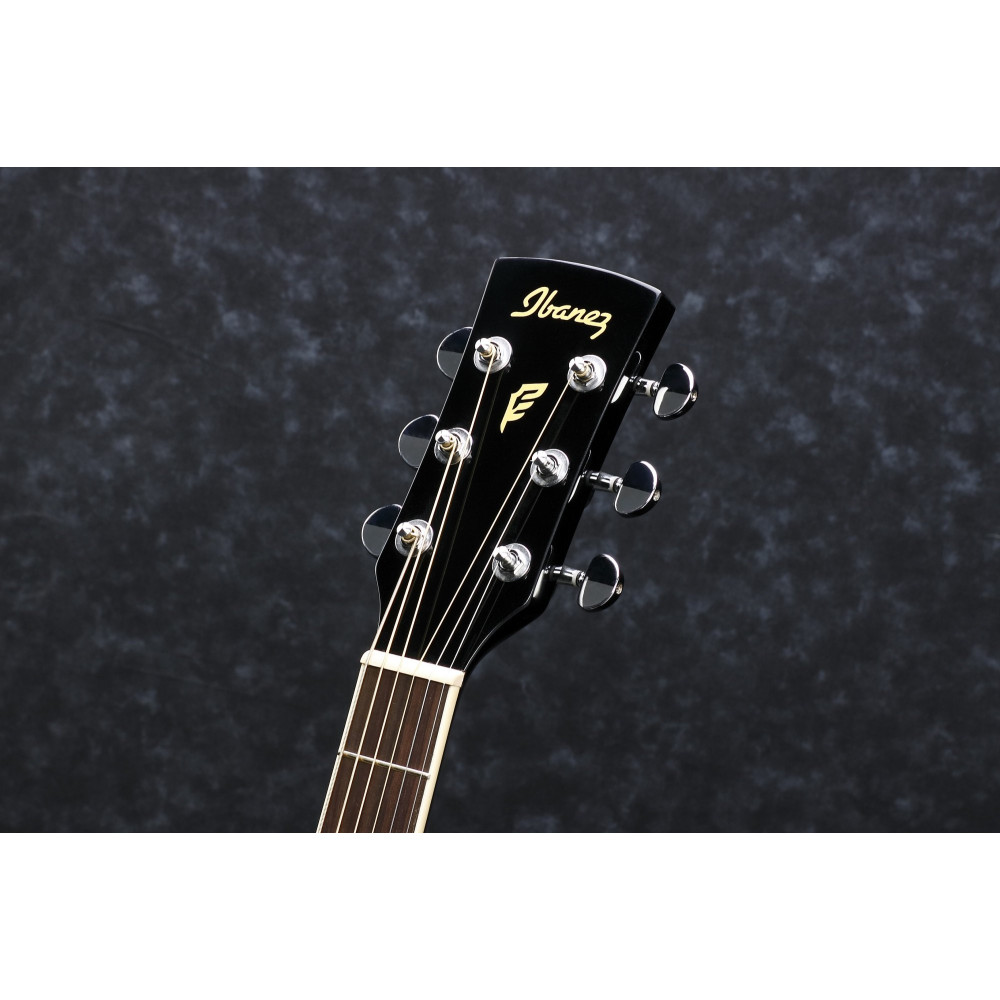 Ibanez PF15ECE-BK PF Performance Acoustic Guitar 6-String - Black