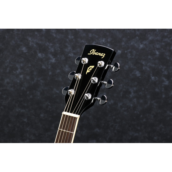 Ibanez PF15ECE-BK PF Performance Acoustic Guitar 6-String - Black