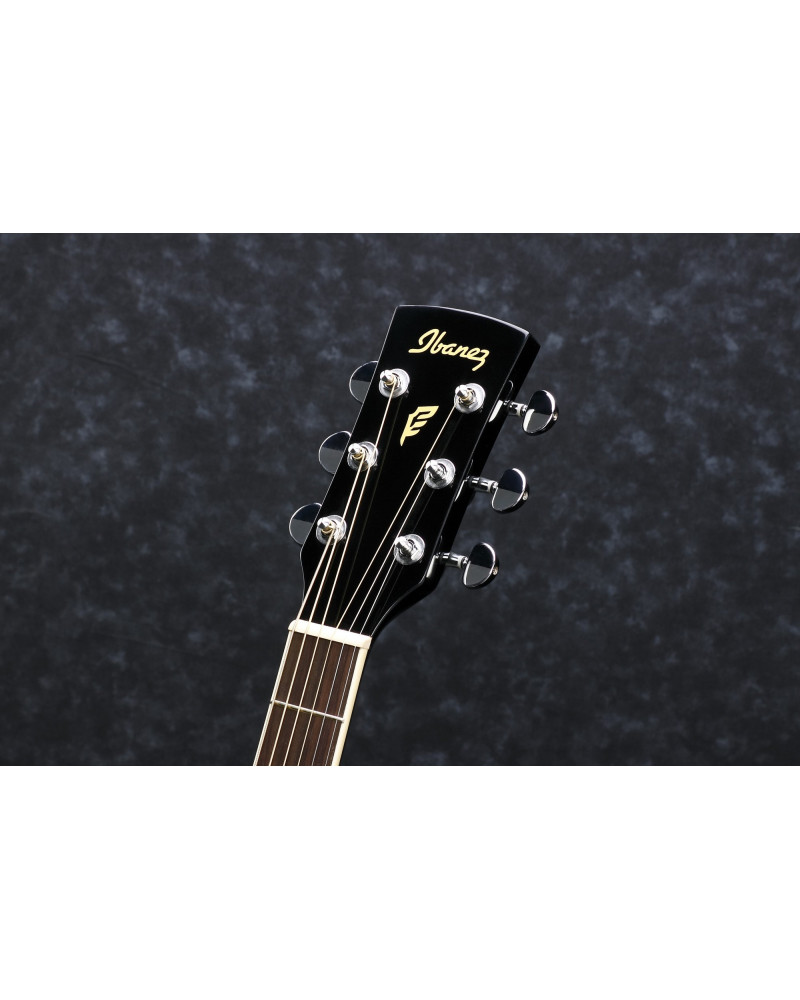 Ibanez PF15ECE-BK PF Performance Acoustic Guitar 6-String - Black