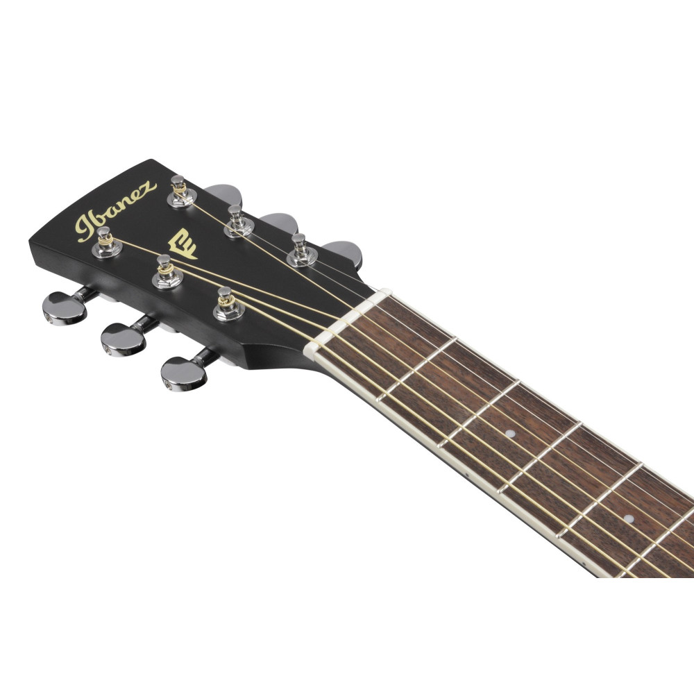 Ibanez PF16MWCE-WK PF Performance Acoustic Guitar 6-String - Weathered Black Open Pore