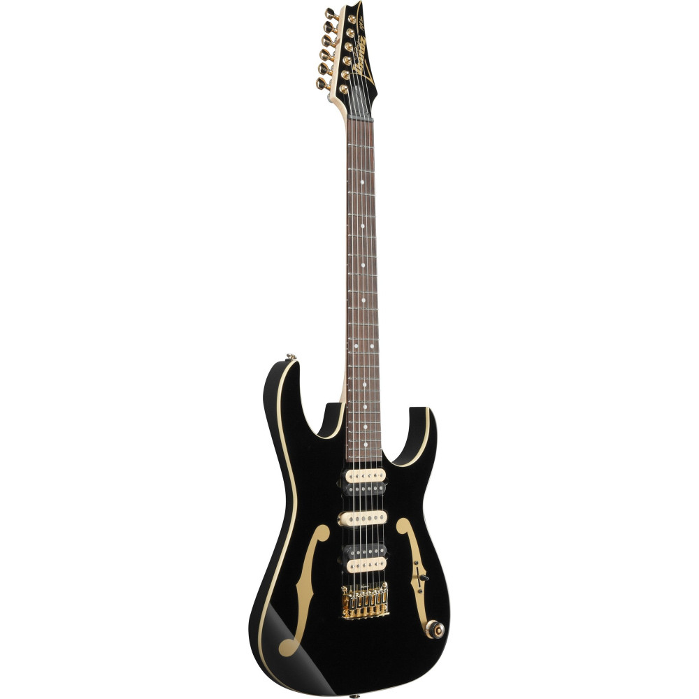 Ibanez PGM50-BK Paul Gilbert Signature Electric Guitar 6-String - Black + Gig Bag