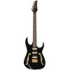 Ibanez PGM50-BK Paul Gilbert Signature Electric Guitar 6-String - Black + Gig Bag
