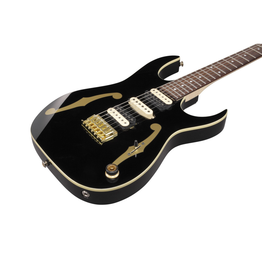Ibanez PGM50-BK Paul Gilbert Signature Electric Guitar 6-String - Black + Gig Bag