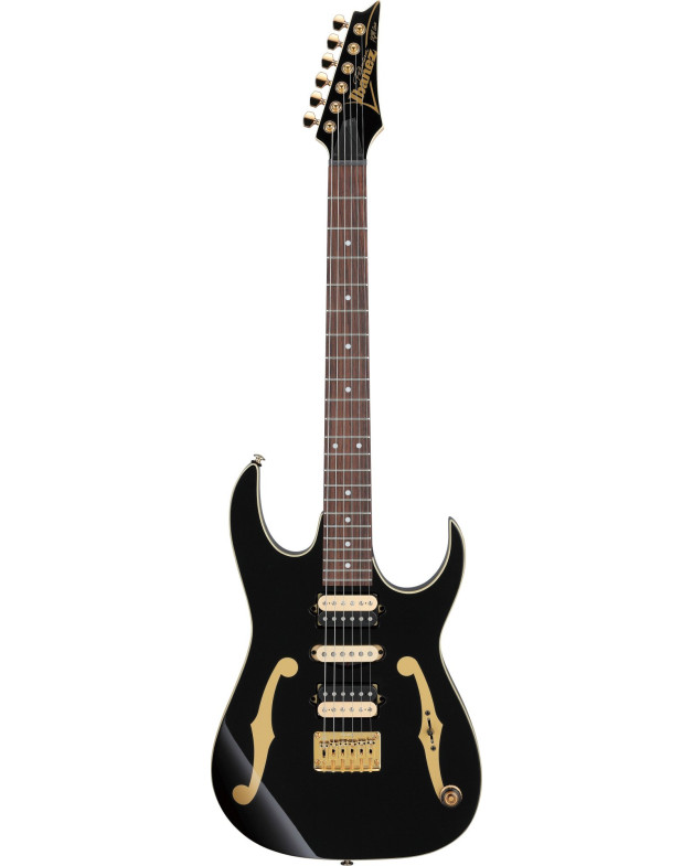 Ibanez PGM50-BK Paul Gilbert Signature Electric Guitar 6-String - Black + Gig Bag