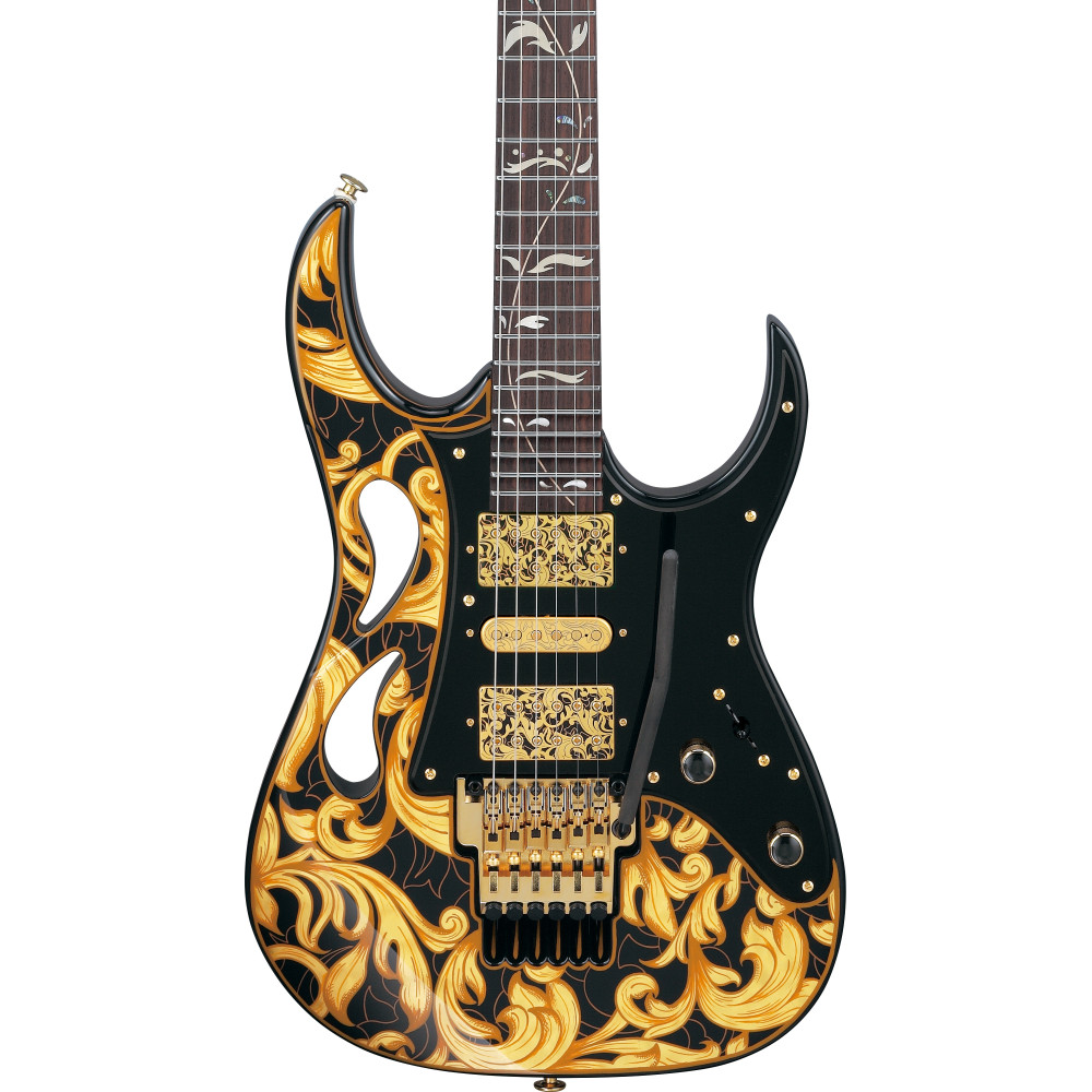 Ibanez PIA77BON2 Steve Vai Signature Limited Edition - Hand-Painted 24k Gold