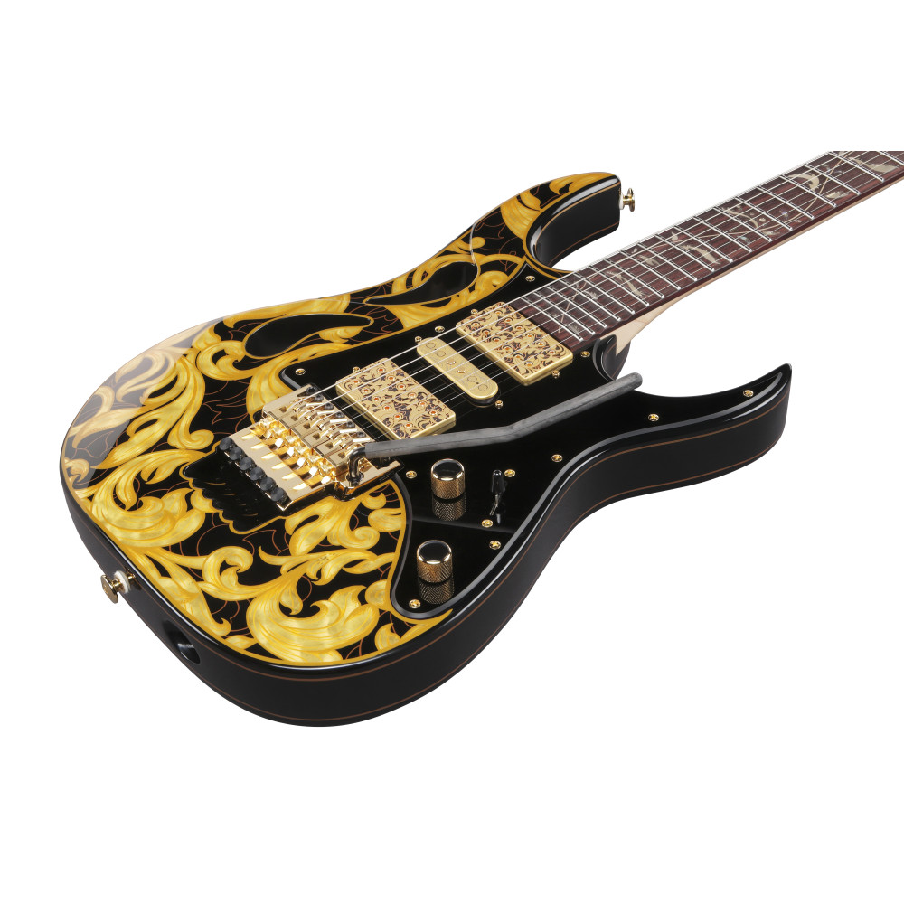 Ibanez PIA77BON2 Steve Vai Signature Limited Edition - Hand-Painted 24k Gold
