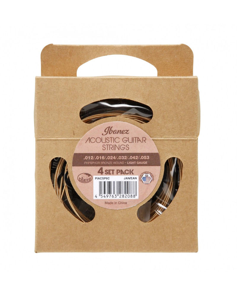 Ibanez PIACSP6C String Sets for 6 String Acoustic Guitar