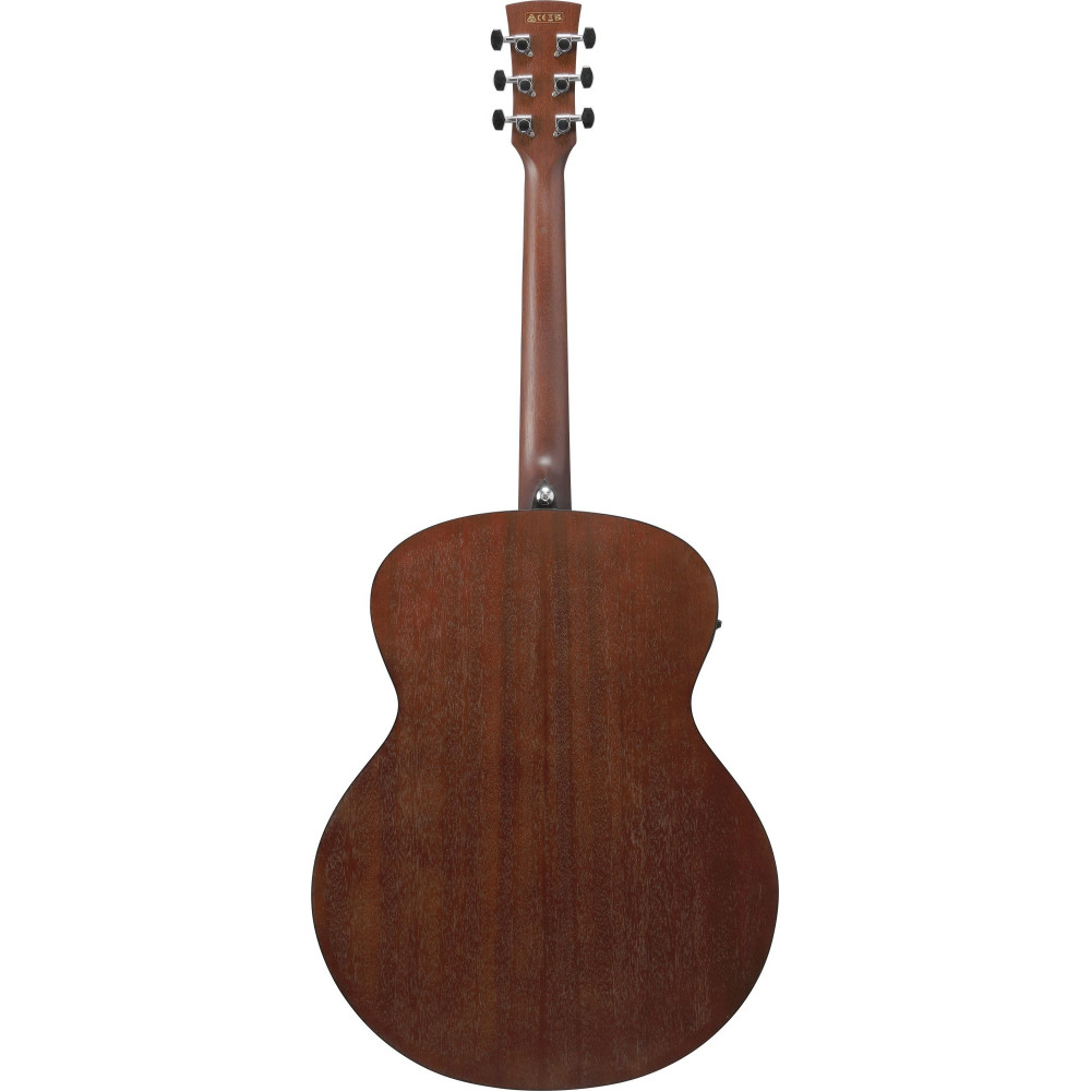 Ibanez PJ50E-OAH PJ Acoustic Guitar 6-String - OP Vintage Amber Sunburst Top, Open Pore Natural Back & Sides