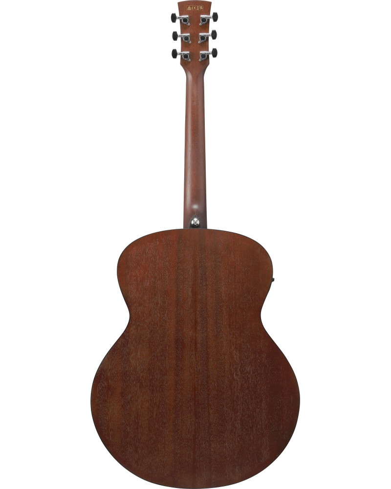 Ibanez PJ50E-OAH PJ Acoustic Guitar 6-String - OP Vintage Amber Sunburst Top, Open Pore Natural Back & Sides