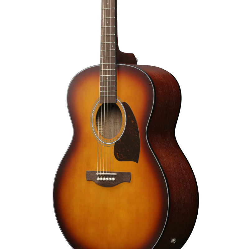 Ibanez PJ50E-OAH PJ Acoustic Guitar 6-String - OP Vintage Amber Sunburst Top, Open Pore Natural Back & Sides
