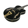 Ibanez PM3C-BKL Pat Metheny Signature Hollow Body Guitar 6-String - Black Low Gloss + Case