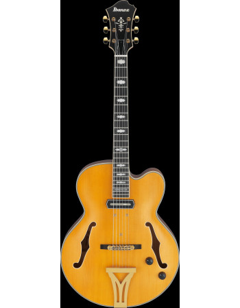 Ibanez PM3C-NAL Pat Metheny Signature Hollow Body Guitar 6-String - Natural + Case