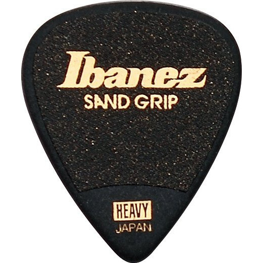 Ibanez PPA14HSG-BK Grip Wizard Series Sand Grip Flat Picks - 6 pcs