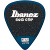 Ibanez PPA14HSG-DB Grip Wizard Series Sand Grip Flat Picks - 6 pcs