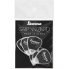 Ibanez PPA14HSG-WH Grip Wizard Series Sand Grip Flat Picks - 6 pcs