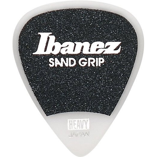 Ibanez PPA14HSG-WH Grip Wizard Series Sand Grip Flat Picks - 6 pcs