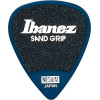 Ibanez PPA14MSG-DB Grip Wizard Series Sand Grip Flat Picks - 6 pcs