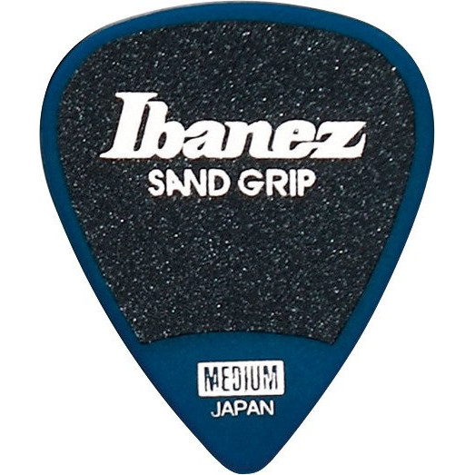 Ibanez PPA14MSG-DB Grip Wizard Series Sand Grip Flat Picks - 6 pcs