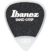 Ibanez PPA14MSG-WH Grip Wizard Series Sand Grip Flat Picks - 6 pcs