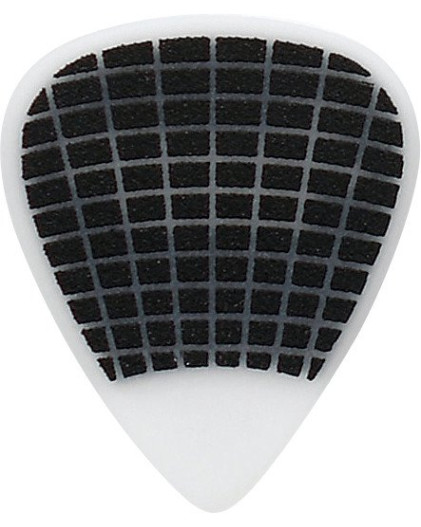 Ibanez PPA14MSG-WH Grip Wizard Series Sand Grip Flat Picks - 6 pcs