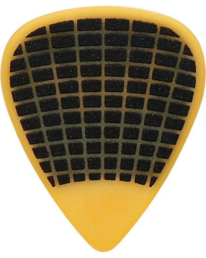 Ibanez PPA14MSG-YE Grip Wizard Series Sand Grip Flat Picks - 6 pcs