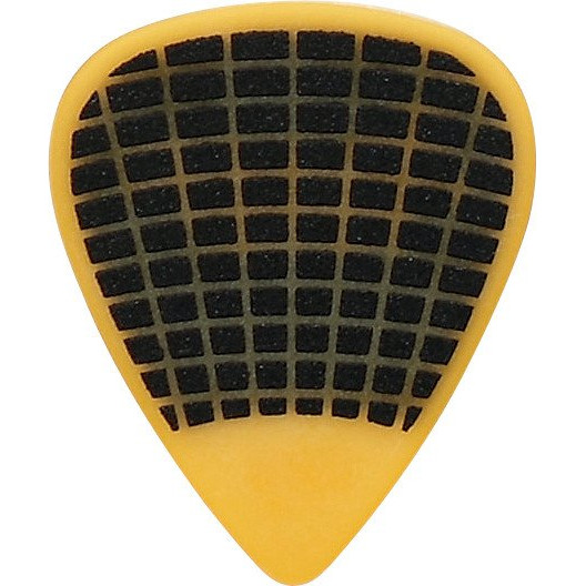 Ibanez PPA14MSG-YE Grip Wizard Series Sand Grip Flat Picks - 6 pcs
