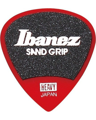 Ibanez PPA16HSG-RD Grip Wizard Series Sand Grip Flat Picks - 6 pcs