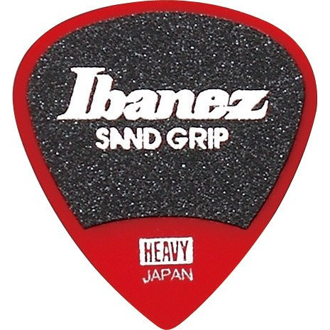 Ibanez PPA16HSG-RD Grip Wizard Series Sand Grip Flat Picks - 6 pcs
