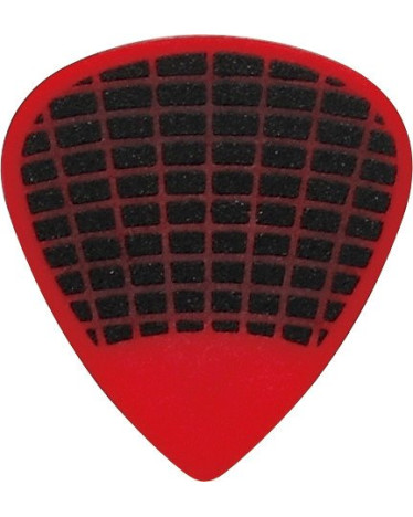Ibanez PPA16HSG-RD Grip Wizard Series Sand Grip Flat Picks - 6 pcs