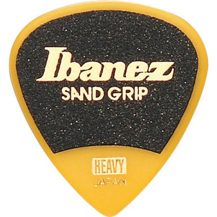 Ibanez PPA16HSG-YE Grip Wizard Series Sand Grip Flat Picks - 6 pcs