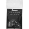 Ibanez PPA16MRG-BK Grip Wizard Series Rubber Grip Flat Pick - 6 pcs