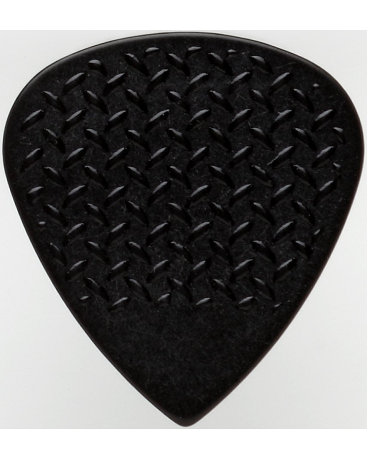Ibanez PPA16MRG-BK Grip Wizard Series Rubber Grip Flat Pick - 6 pcs