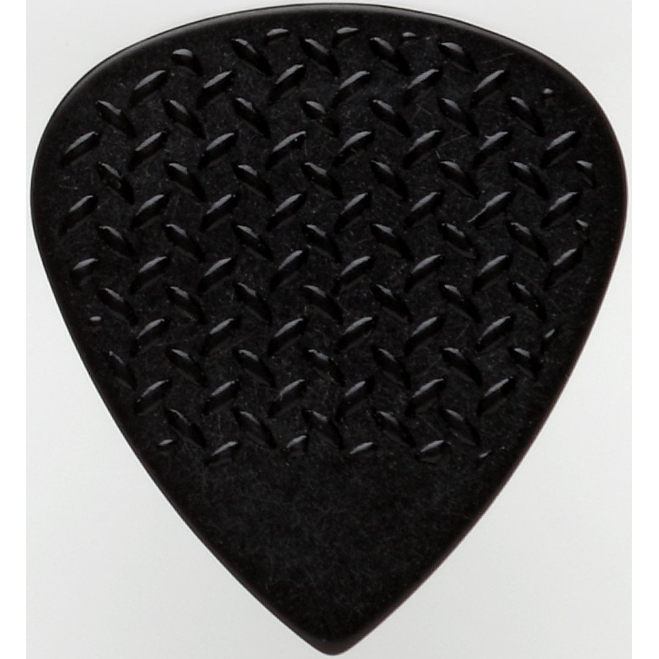 Ibanez PPA16MRG-BK Grip Wizard Series Rubber Grip Flat Pick - 6 pcs