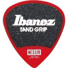 Ibanez PPA16MSG-RD Grip Wizard Series Sand Grip Flat Picks - 6 pcs