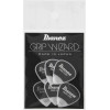 Ibanez PPA16MSG-WH Grip Wizard Series Sand Grip Flat Picks - 6 pcs