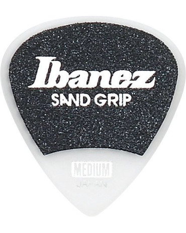 Ibanez PPA16MSG-WH Grip Wizard Series Sand Grip Flat Picks - 6 pcs