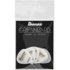 Ibanez PPA16XRG-WH Grip Wizard Series Rubber Grip Flat Pick - 6 pcs