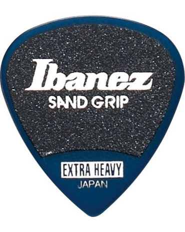 Ibanez PPA16XSG-DB Grip Wizard Series Sand Grip Flat Picks - 6 pcs
