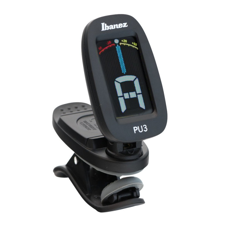 Ibanez PU3-BK Chromatic / Automatic Clip Tuner - Black