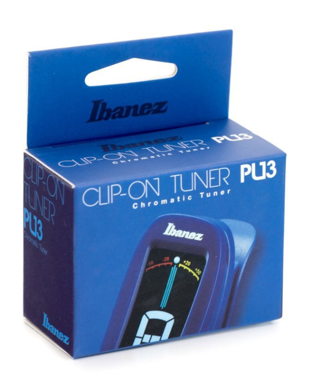 Ibanez PU3-BL Chromatic / Automatic Clip Tuner - Blue