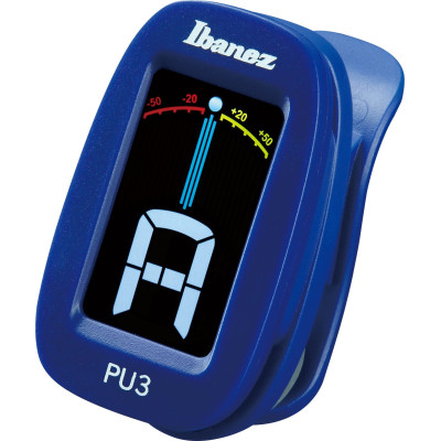 Ibanez PU3-BL Chromatic / Automatic Clip Tuner - Blue
