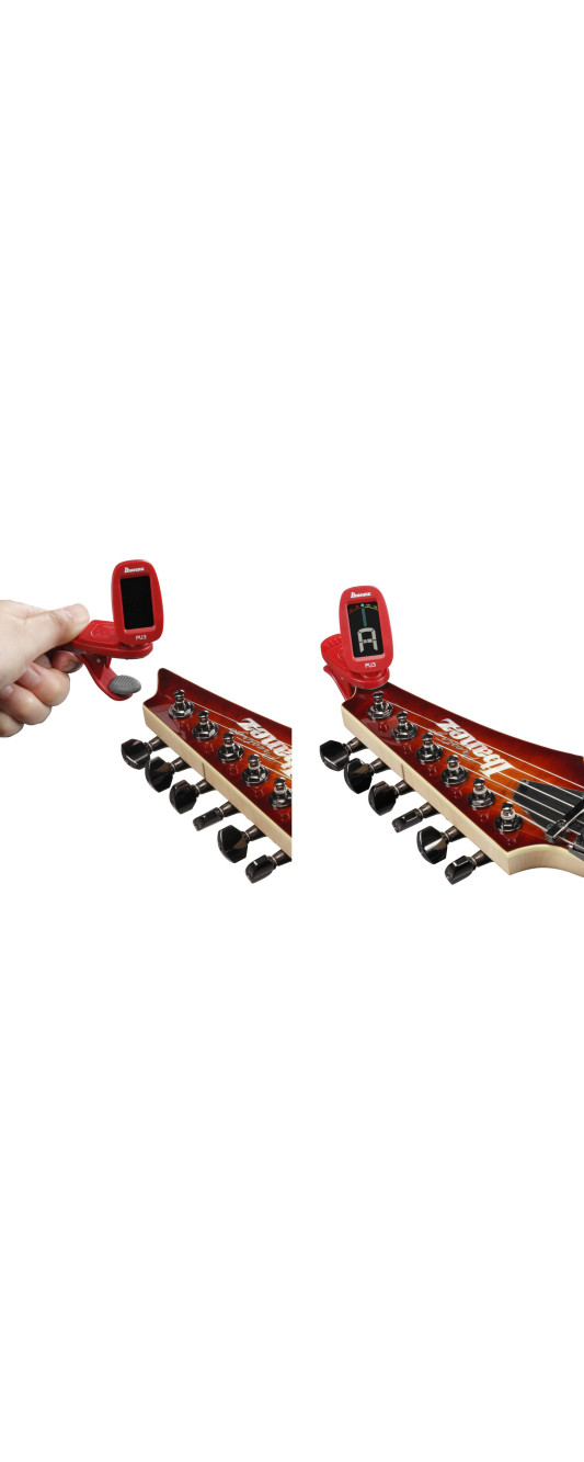Ibanez PU3-RD Chromatic / Automatic Clip Tuner - Red