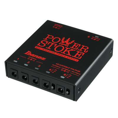 Ibanez PWRS6 Guitar Pedal Power Supply - 6 Isolated Outputs for Guitar Pedals