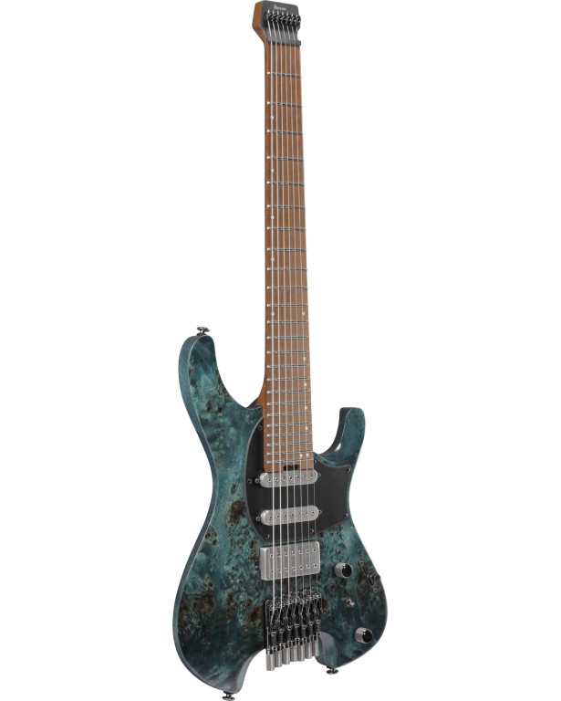 Ibanez Q547PB-COL Quest Electric Guitar 7-String - Cosmic Blue Low Gloss + Gig Bag