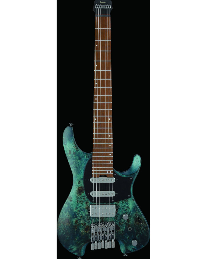 Ibanez Q547PB-COL Quest Electric Guitar 7-String - Cosmic Blue Low Gloss + Gig Bag