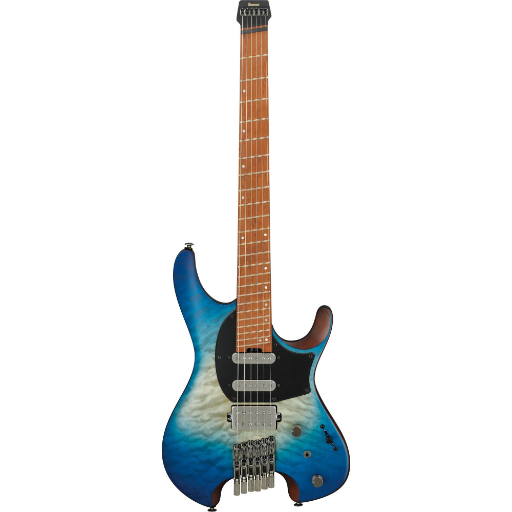 Ibanez QX54QM-BSM Quest Electric Guitar 6-String - Blue Sphere Burst Matte + Gig Bag