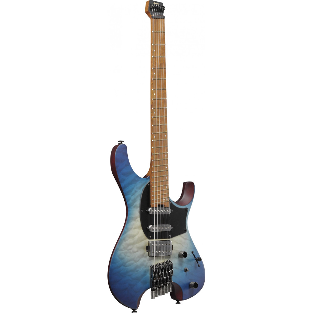 Ibanez QX54QM-BSM Quest Electric Guitar 6-String - Blue Sphere Burst Matte + Gig Bag