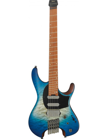 Ibanez QX54QM-BSM Quest Electric Guitar 6-String - Blue Sphere Burst Matte + Gig Bag