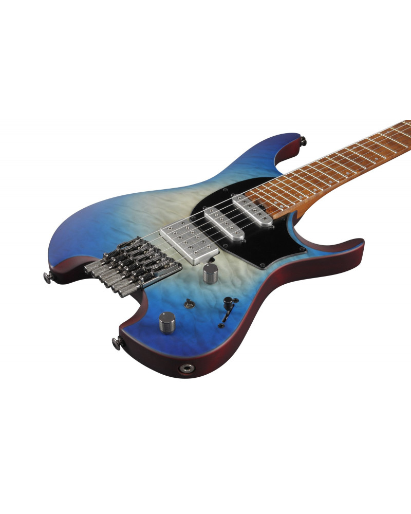 Ibanez QX54QM-BSM Quest Electric Guitar 6-String - Blue Sphere Burst Matte + Gig Bag