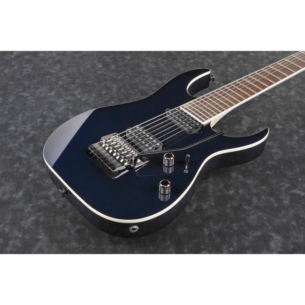 Ibanez RG2027XL-DTB Prestige RG Electric Guitar 7-String - Dark Tide Blue +Case